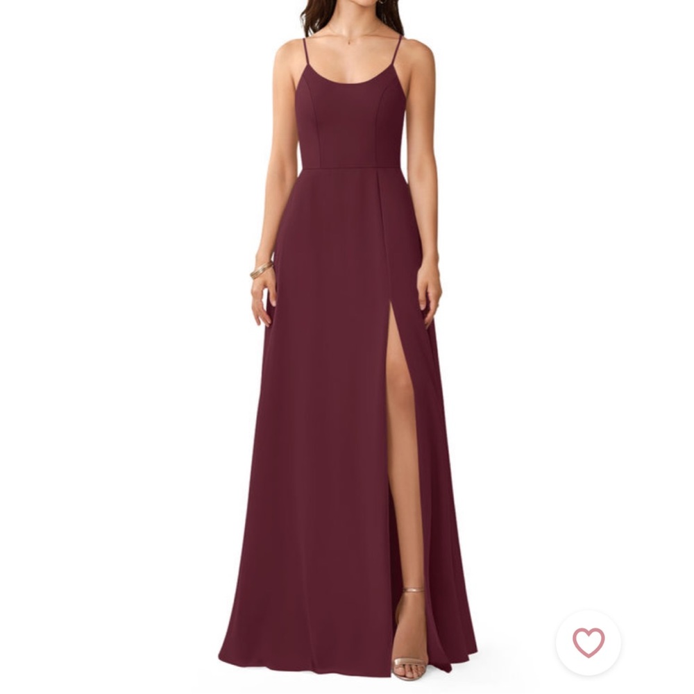 Perfect condition Azazie dress in Cabernet